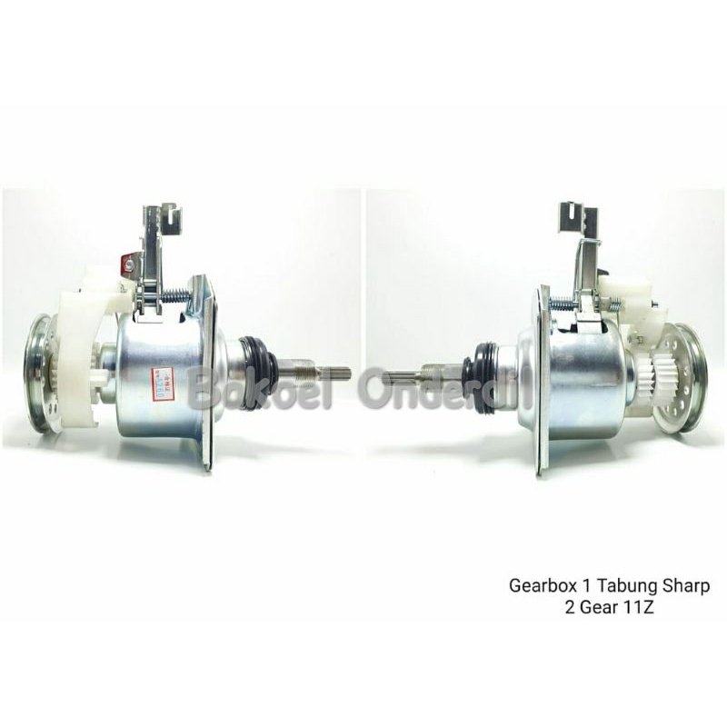 GEAR BOX MESIN CUCI SHARP TOP LOADING DOBEL GEAR