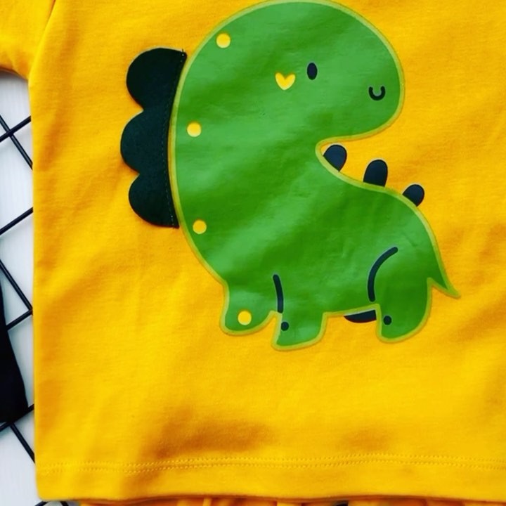 BERSERTIFIKASI SNI BABYBEB JURASSIC SUIT by babybeb Baju Celana Setelan Pakaian Anak Bayi Laki Cowok Fashion Lucu Terlaris Murah