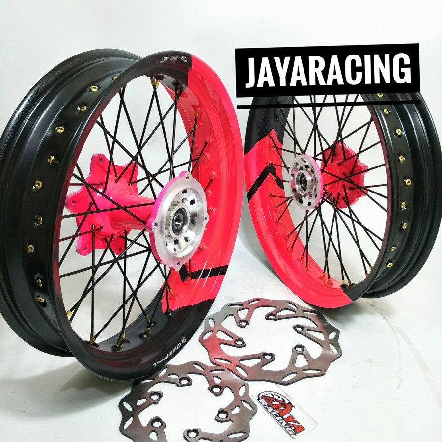velg supermoto 17 350 300 Honda CRF 150 Sepaket plus lng