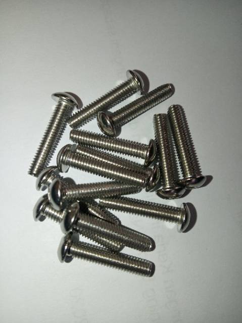 button L M4 x 20 (2cm) stainless 304