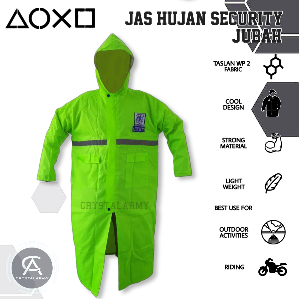 JAS HUJAN SECURITY JUBAH