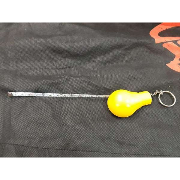 Gantungan Kunci Meteran Lampu / Keychain Lampu Key Chain Alat Pengukur 1 Meter Multifungsi Souvenir