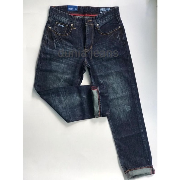 DJ / CELANA BOMBOGIE  WISCHER BAHAN ORIGINAL JEANS / CELANA PANJANG PRIA