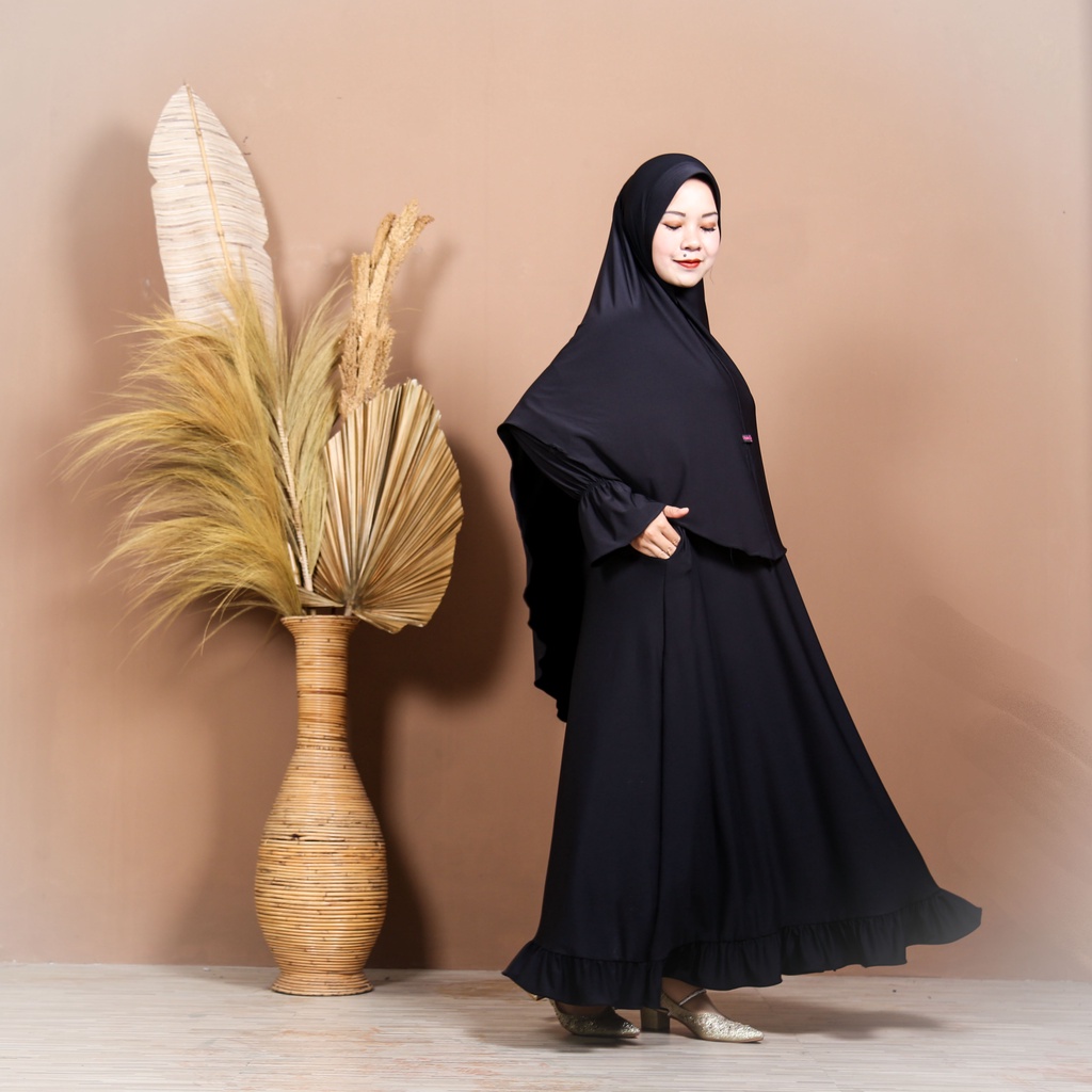 Syabiya gamis set hijab syar'i