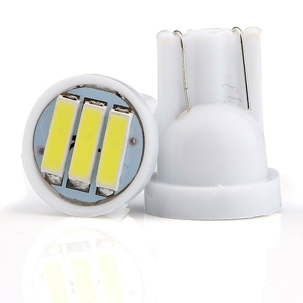 Populer 20Pcs Lampu Plat Nomor Putih 20Pcs 7020 3SMD COB LED Dome Map