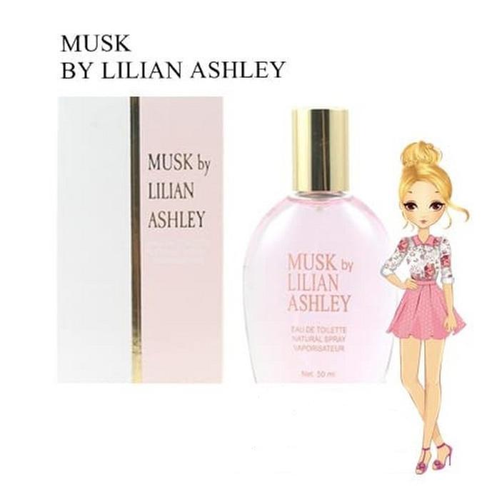 MUSK LILIAN ASHLEY SATIN 50ML EDT PARFUM - PARFUM MUSK LILIAN SATIN