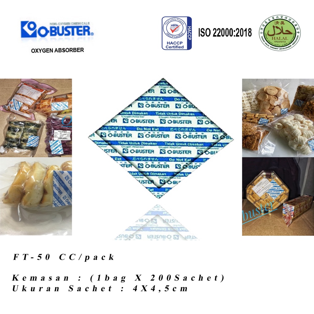 

O-Buster Oksigen absorber FT-50 CC