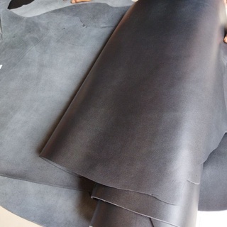 Kulit Sapi Lembaran Pori / Fullgrain Warna Hitam Ketebalan 1.5 mm