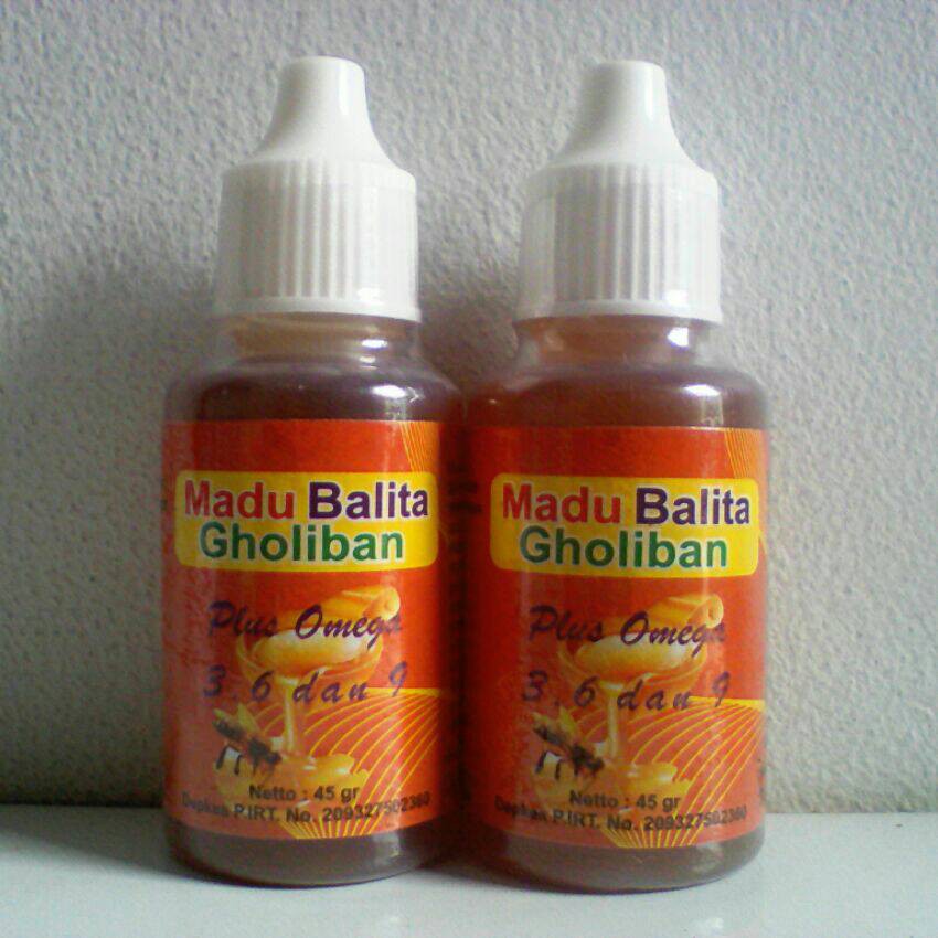 

ORIGINAL TERMURAH Madu Balita Gholiban Plus Omega 3 6 9