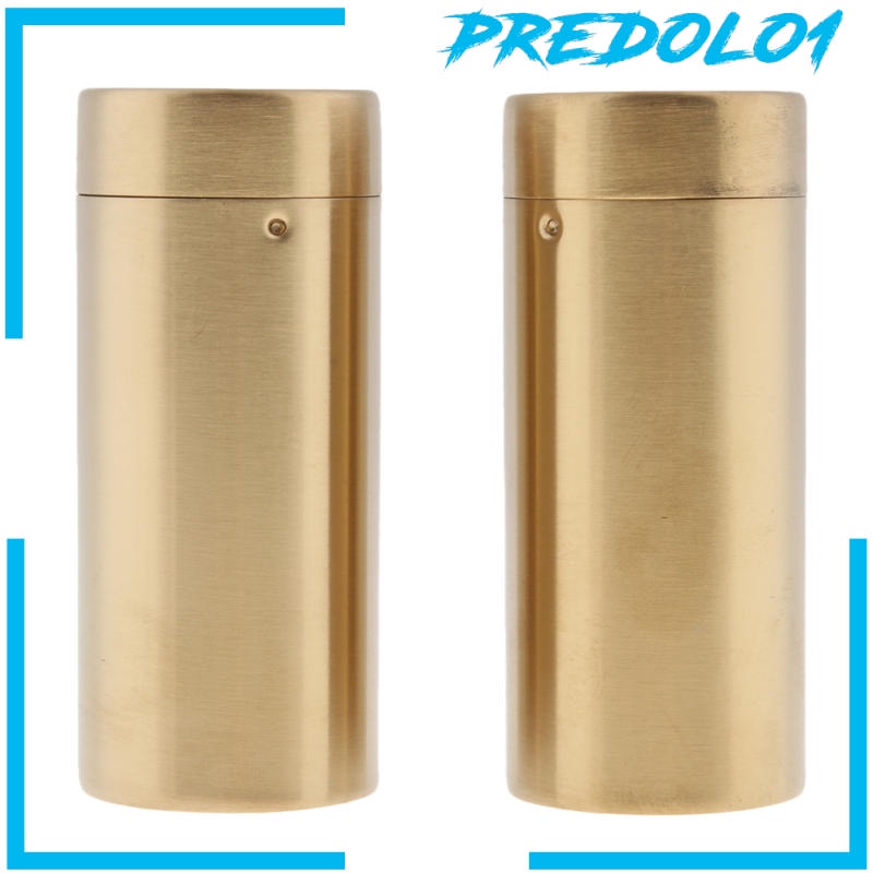 (Predolo1) 2pcs Botol Shaker Garam / Merica Bahan Stainless Steel