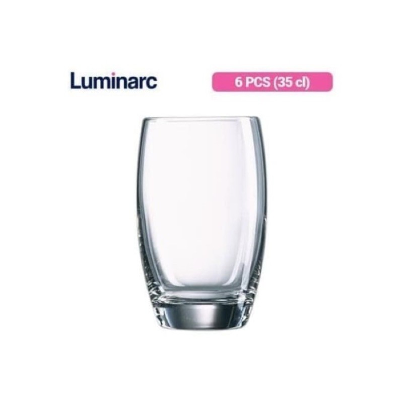 Luminarc Salto 35cl 350ml Gelas Jus Cantik Juice Glass Cafe Resto Iced Tea Teh Surabaya