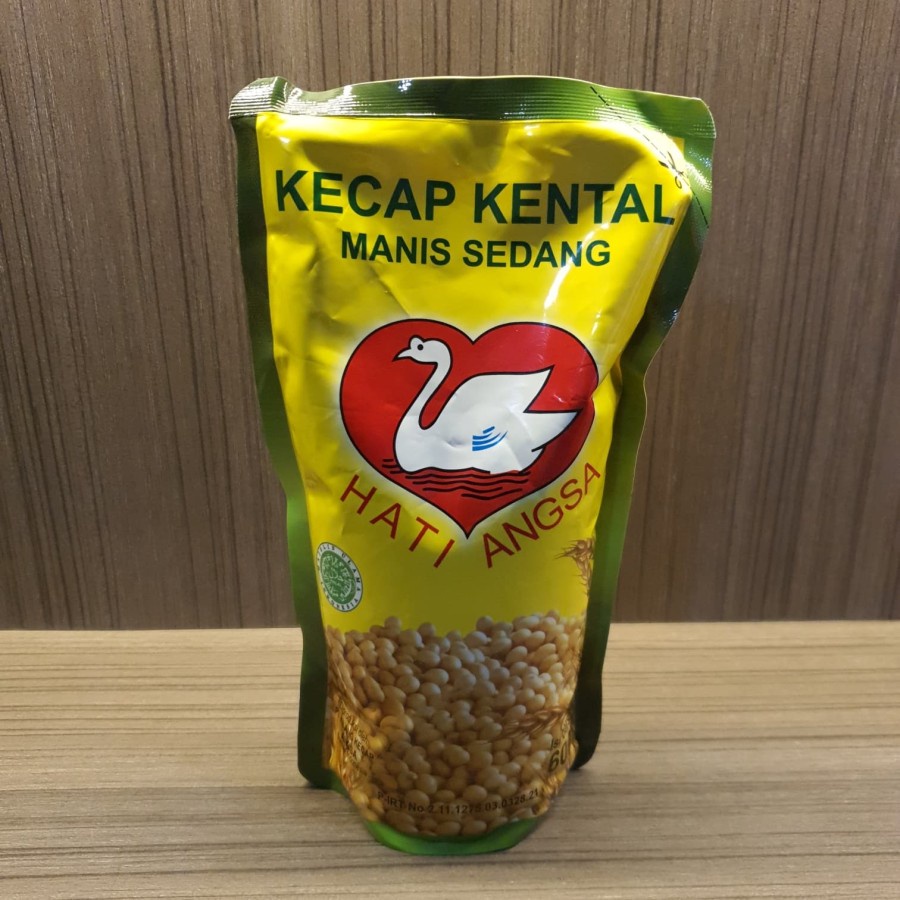 

Kecap Kental Manis Sedang Hati Angsa Khas Medan Halal 600 Ml