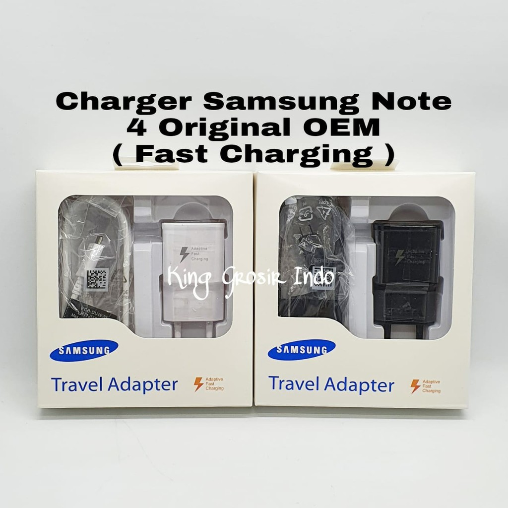 Charger Samsung Note 4 / S7 Edge Micro USB Original OEM Fast Charging