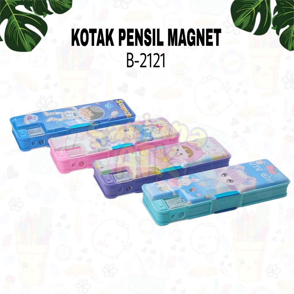 

Kotak Pensil Magnet / Pencil Case Funcy B-2121 KT-387