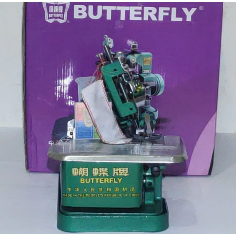 Mesin Obras Kecil Butterfly GN1-1 Hanya Kepala Mesin GN1-1