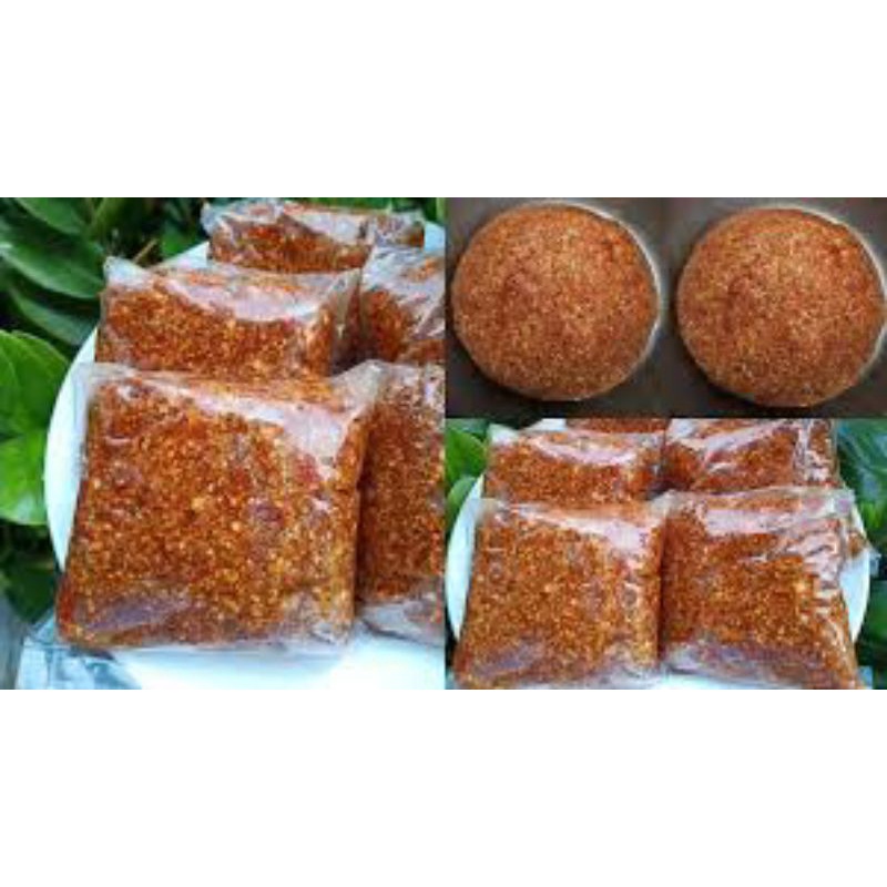 

sambal pecel pelengkap masakan asli bahan kacang 250 ons