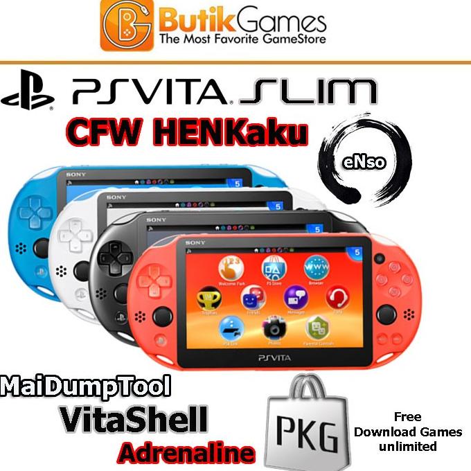 PS Vita PSVita SLIM CFW HEN Henkaku