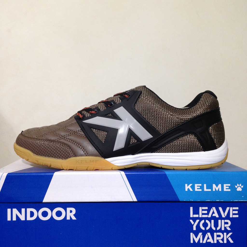 Sale Sepatu Futsal Kelme Subito Camel 55783-43 Original BNIB Promoted