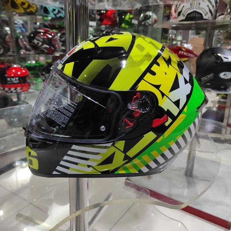 Agv K3SV Tribe 46 Black Yellow