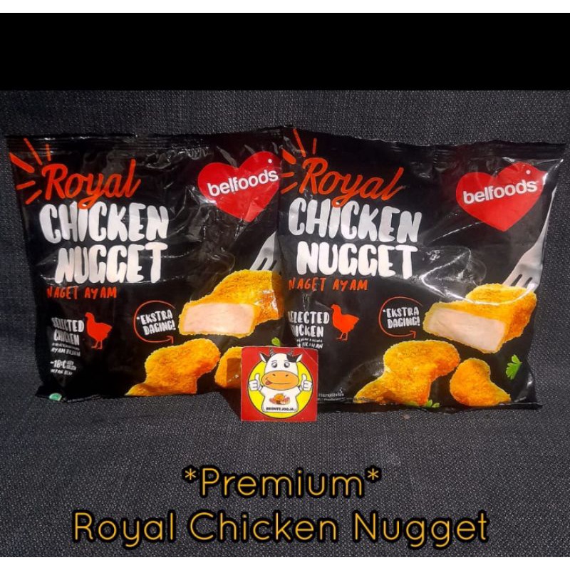 

BELFOODS ROYAL CHICKEN NUGGET 250GR - FROZEN FOOD - BRONTZ JOGJA