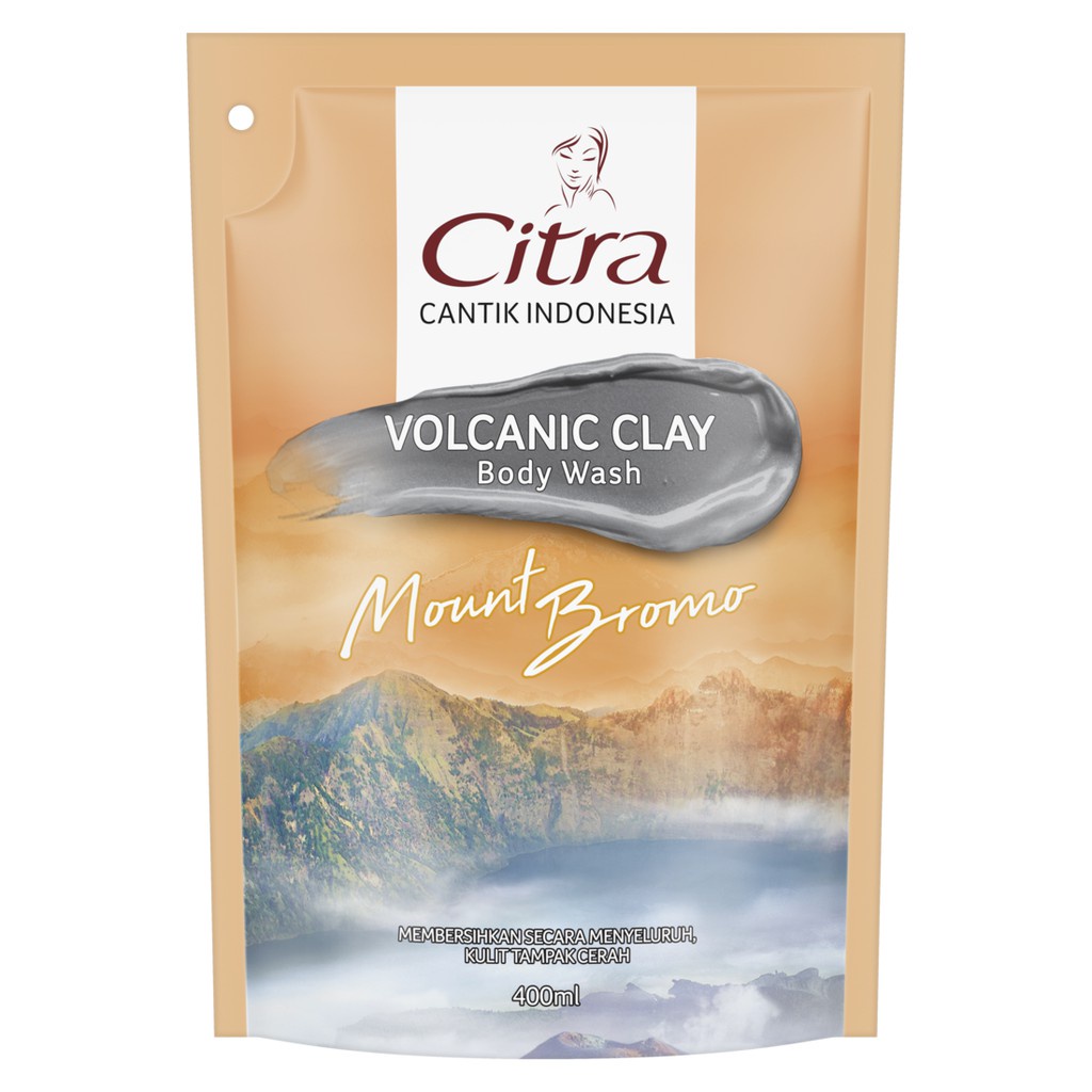 Citra Body Wash Volcanic Clay REFILL 400ml