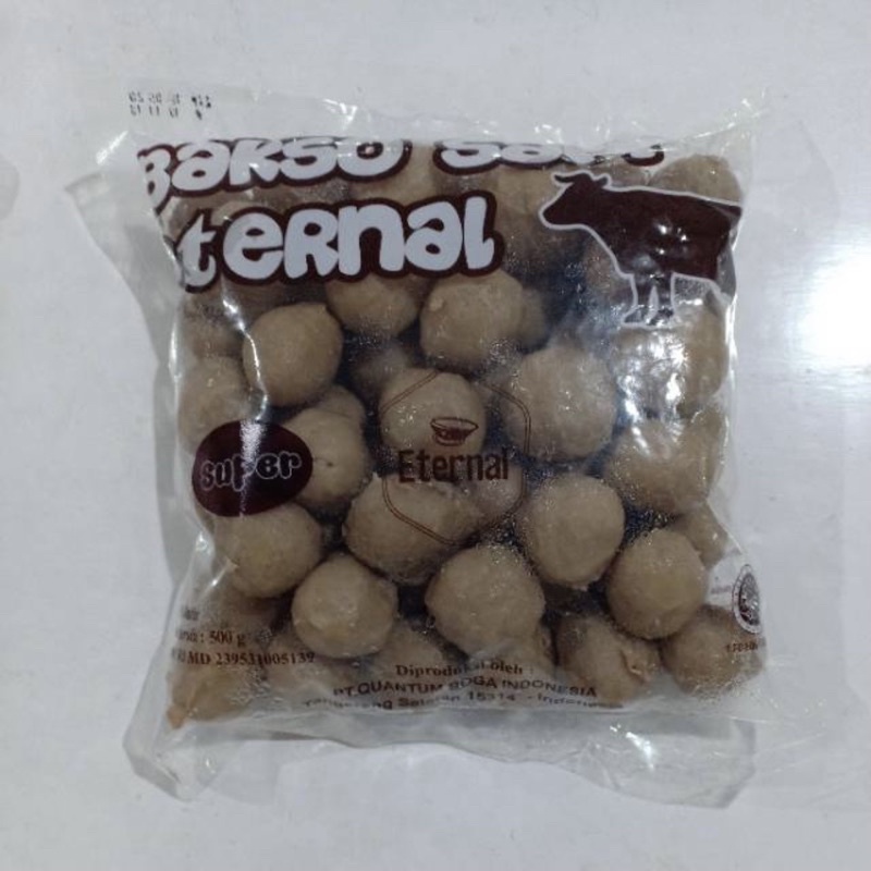 

ETERNAL FOOD Bakso Sapi isi 10pcs 25pcs 50pcs