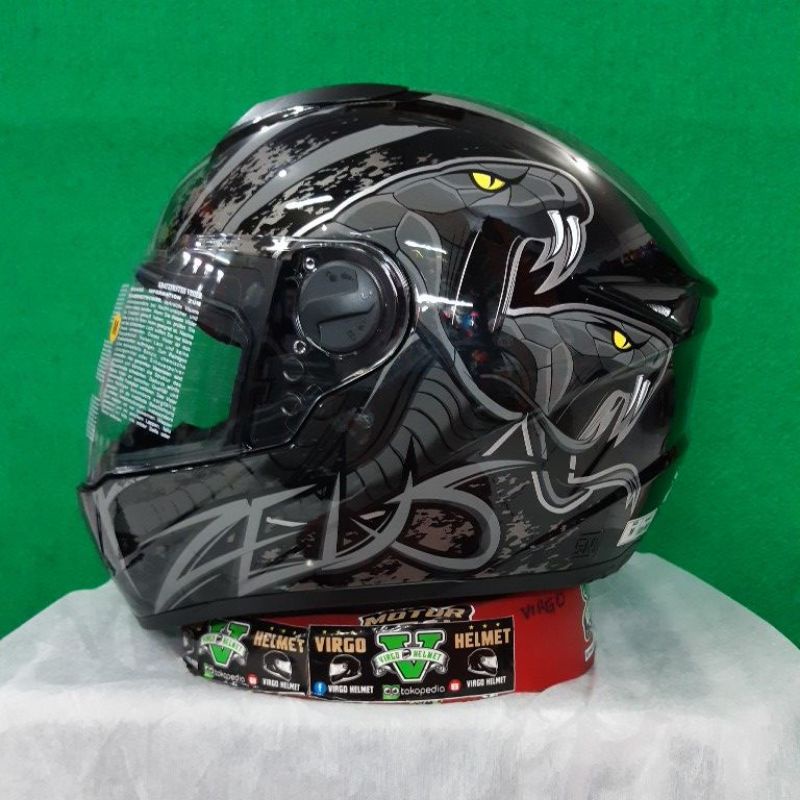 ZEUS HELM FULL FACE -ZS 811/BLACK  DSIL
