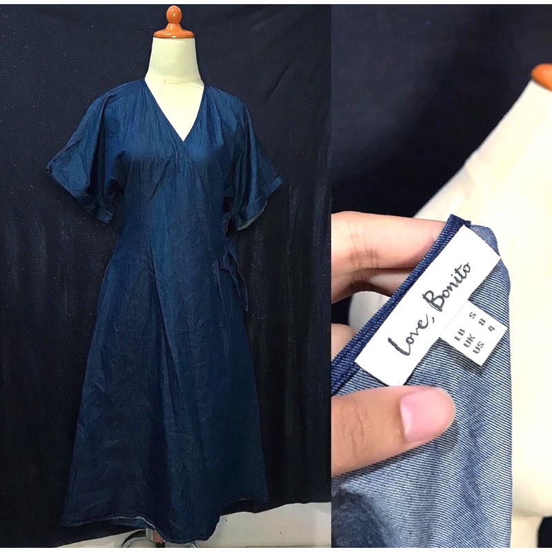 preloved denim dress