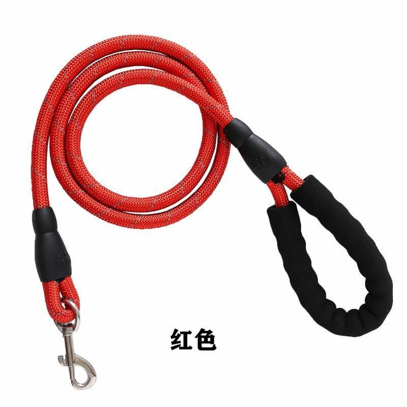 Tali tuntun anjing harness leash bahan nylon