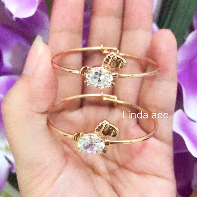 gelang anak lapis emas 18karat xuping 88