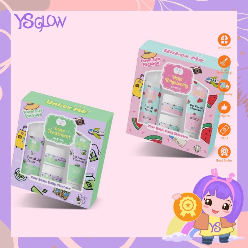 [READYSTOCK] Skincare Travel Size YeppuYeppu yeppuyeppu skincare | serum yeppuyeppu BPOM