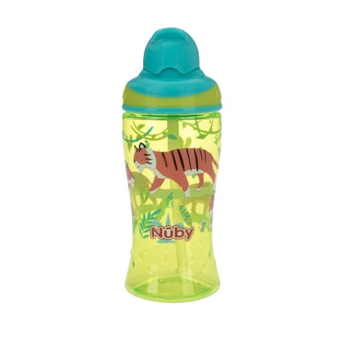 Nuby Tritan Thirsty Kids Flip-it Boost 360ml (1288) - Botol Minum Anak