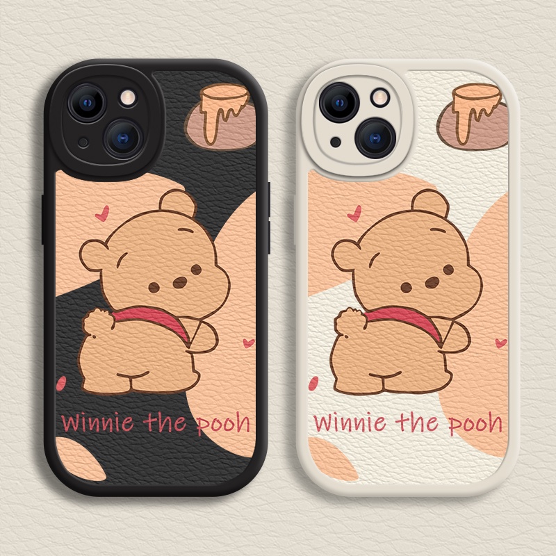 Casing Soft Case Motif Winnie The Pooh Untuk iPhone 6 / 7 / 8 + / X / XR / Xs Max 13 / 11 Pro Max