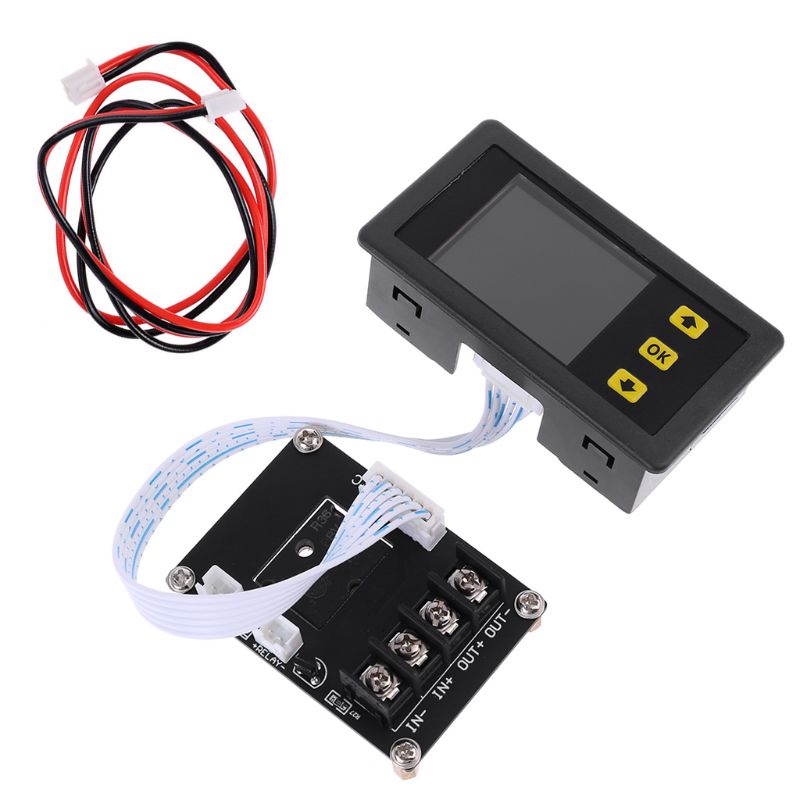 Btsg LCD Display Digital Ammeter Voltmeter Multimeter Daya Tegangan Arus Coulomb