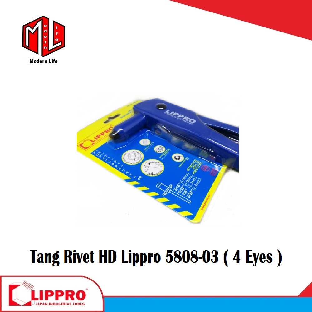 Tang Rivet Hand / Paku Ripet / Paku Tembak Manual LIPPRO Heavy Duty