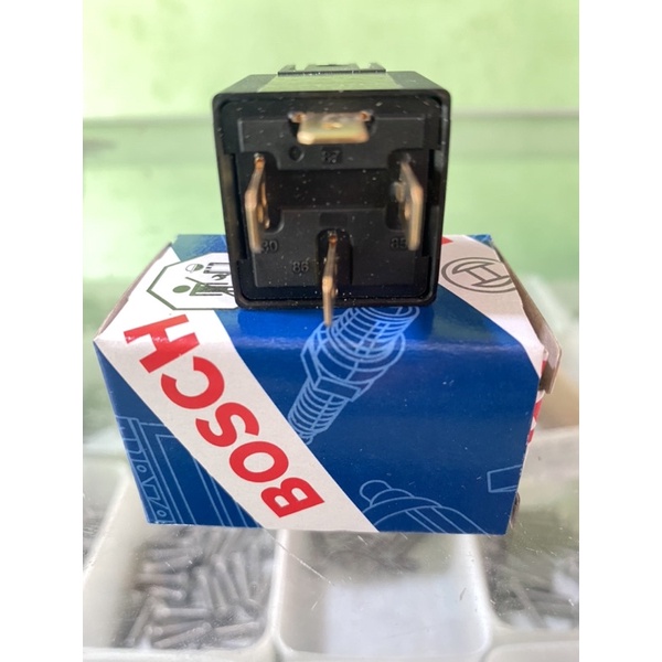 Relay BOSCH 4 kaki 12V 30A - 0 986 AH0 140 Ori / RELAI KLAKSON BOSCH