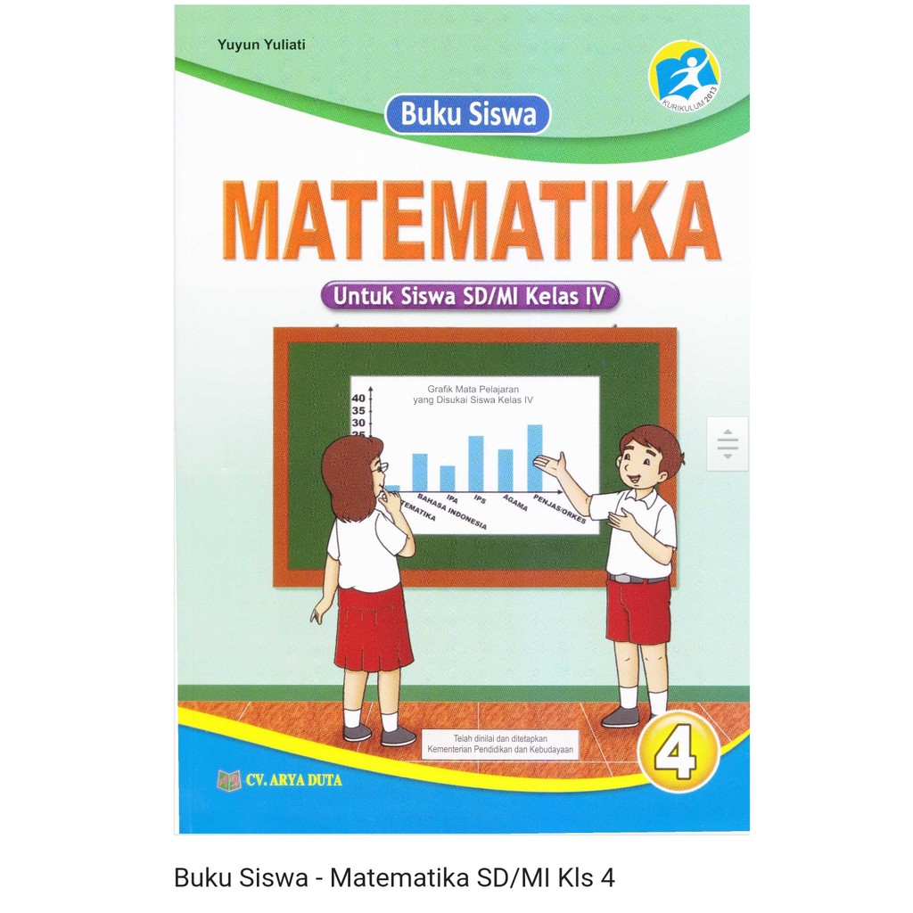 MATEMATIKA SD/MI KELAS 4 ARYA DUTA