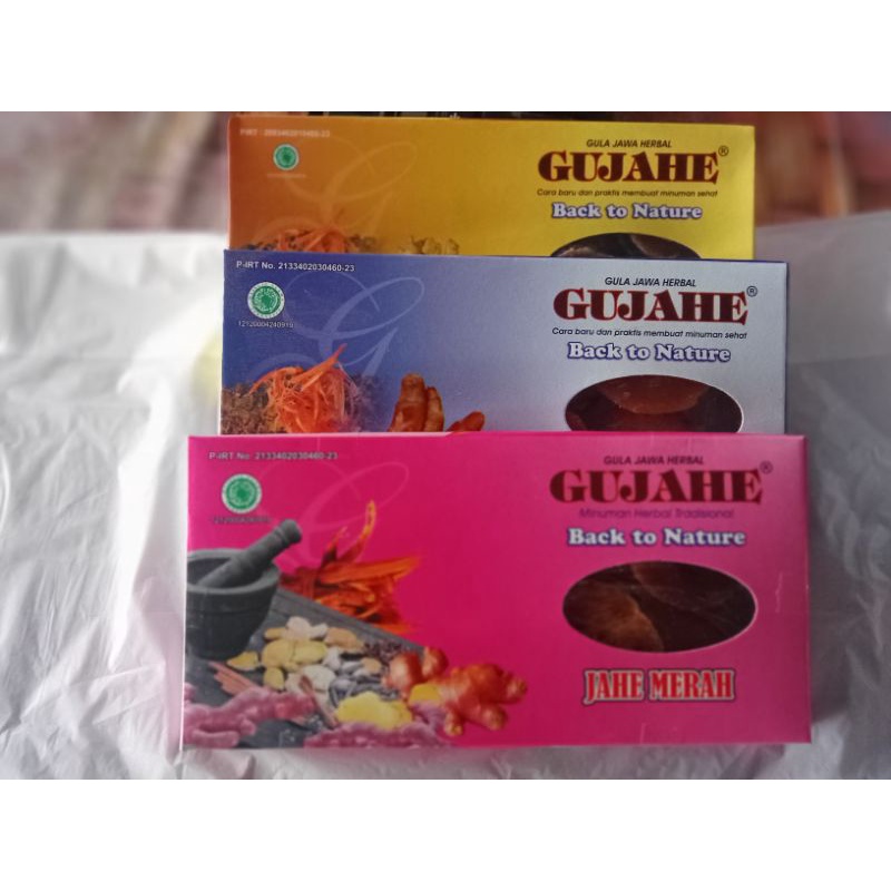

GUJAHE gula Jawa sedu instan dengan berbagai rasa