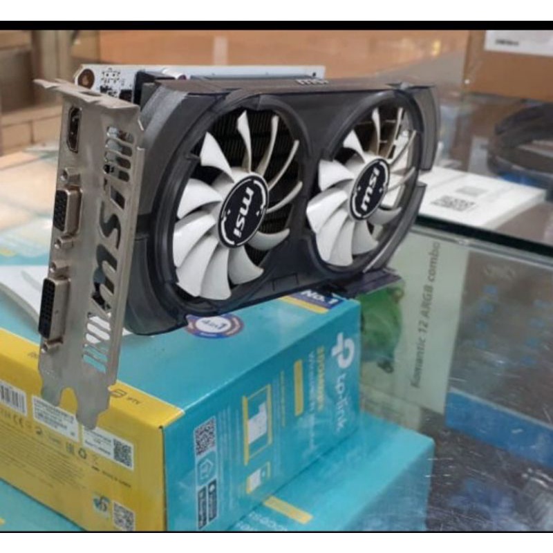 VGA MSI GTX 750ti 2GB DDR5 NO PIN POWER DUAL FAN