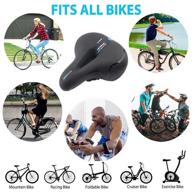 Asiento Saddle Sadel Sepeda MTB Mountain Bike Touring Lipat Folding Bike Minion Federal Model Spring SX223-06 Nyaman Empuk