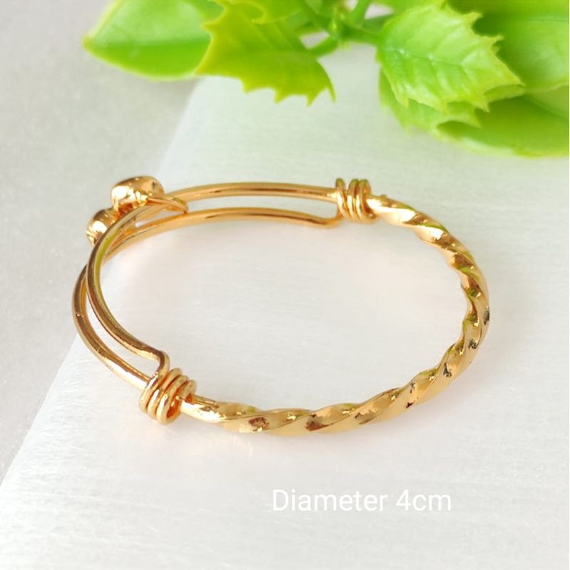 Gelang Bangle Anak Xuping Emas Polos