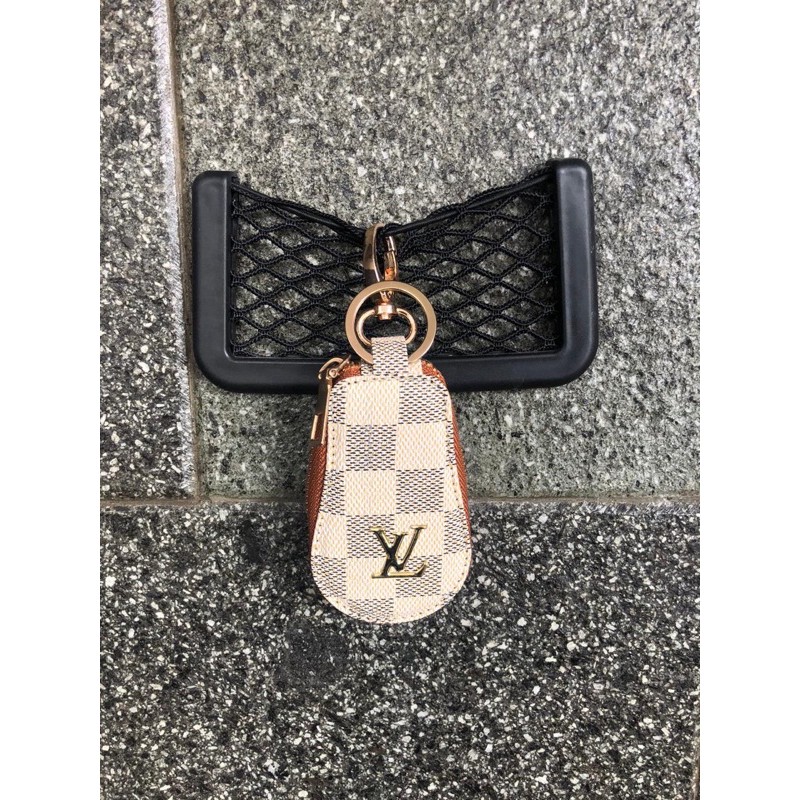 TERLARIS Gantungan Kunci Mobil / Motor DOMPET KUNCI MOBIL Murah DOMPET STNK MOBIL KEREN Motif LV