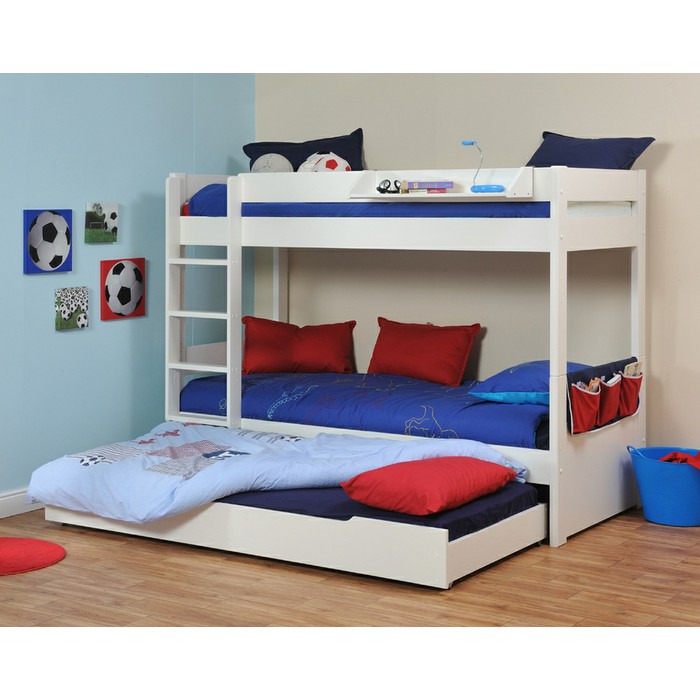 Tempat tidur tingkat aldola 3 kasur