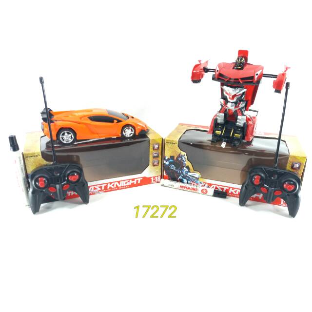 Mainan Mobil Robot remot/ transformer robot / mobil remot
