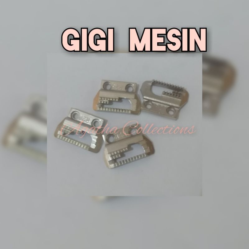 Gigi mesin alat mesin jahit per biji