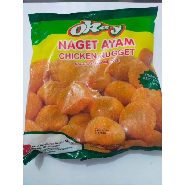 

Okey Naget ayam 500gr