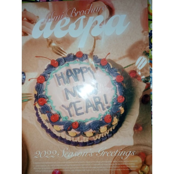 MINI BROCHURE SG SEASON GREETING AESPA 2022