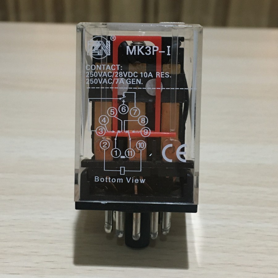 RELAY MK3P 11 PIN 10A 250V DC 24V 24 VOLT