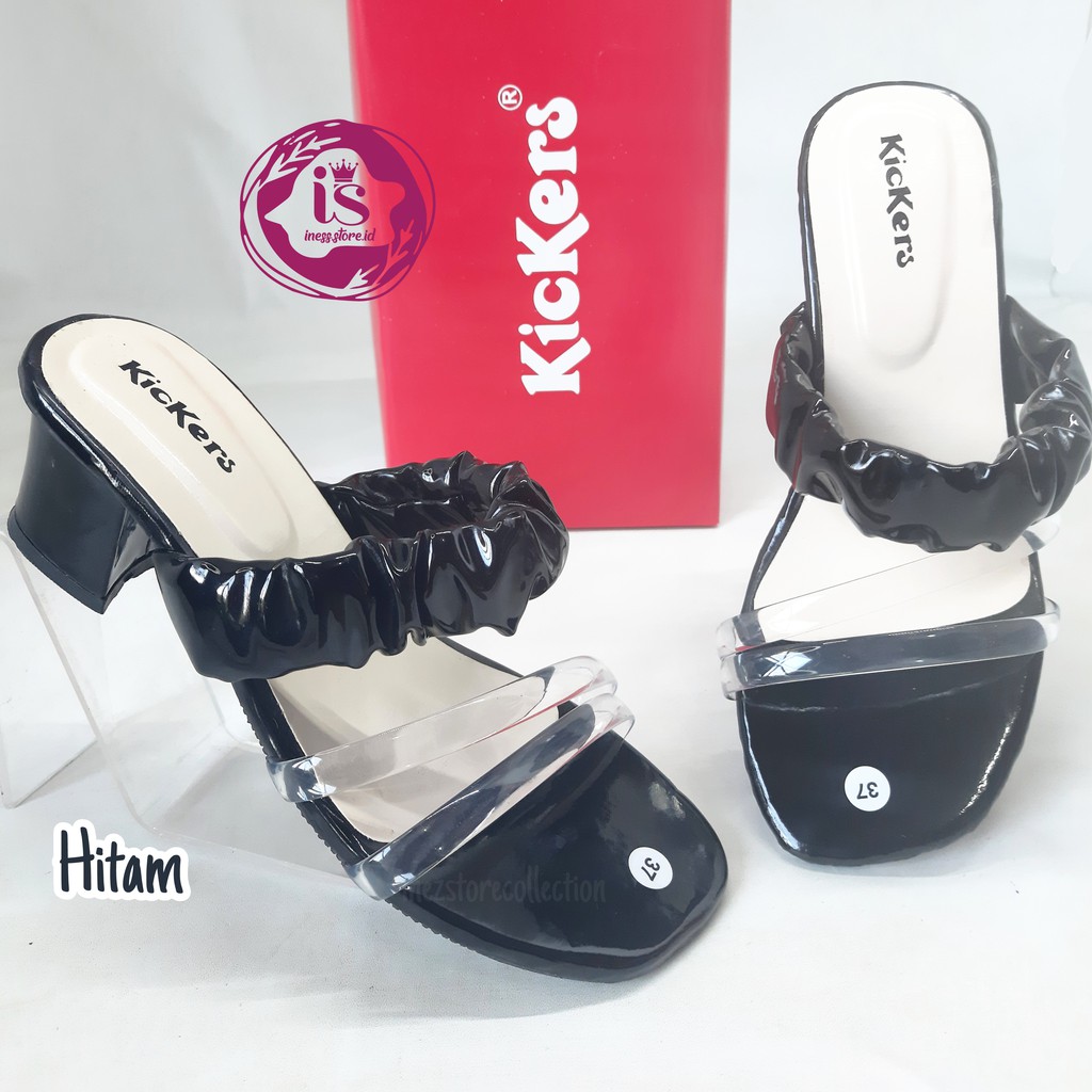 WEDGES SENDAL WANITA JELLY KICKERS ANDIN KODE K-04 TERBARU BERKUALITAS