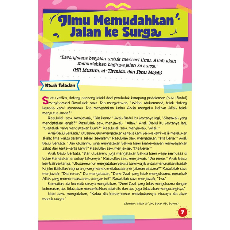 Komik Anak Muslim : Muslim Cilik Cerdas